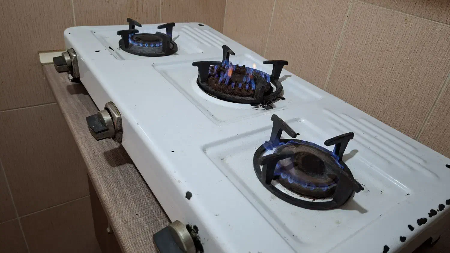 اجاق گاز رومیزی سه شعله|اجاق گاز و لوازم برقی پختوپز|گرگان, |دیوار