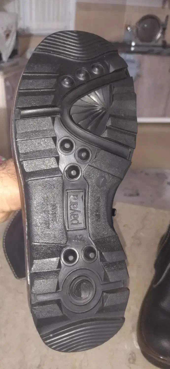 کفش ایمنی چرم اصل|کیف، کفش، کمربند|رفسنجان, |دیوار