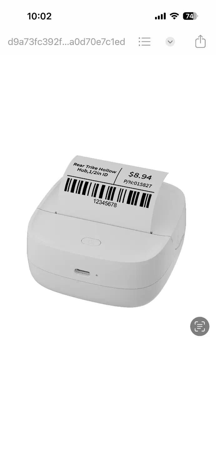 مینی پرینتر حرارتی چاپگر لیبل|پرینتر، اسکنر، کپی، فکس|تهران, پارک شهر|دیوار