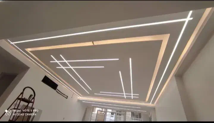 اجرای کناف. نقاشی کل ساختمان و نورپرازی (لاین)|مصالح و تجهیزات ساختمان|صدرا-فارس, فاز ۱|دیوار