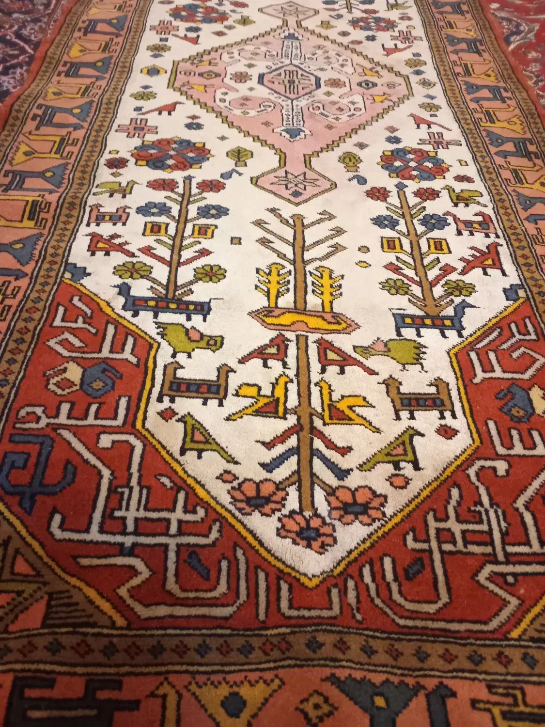 کناره کف ابریشم ۲در۸۰|فرش|تبریز, |دیوار