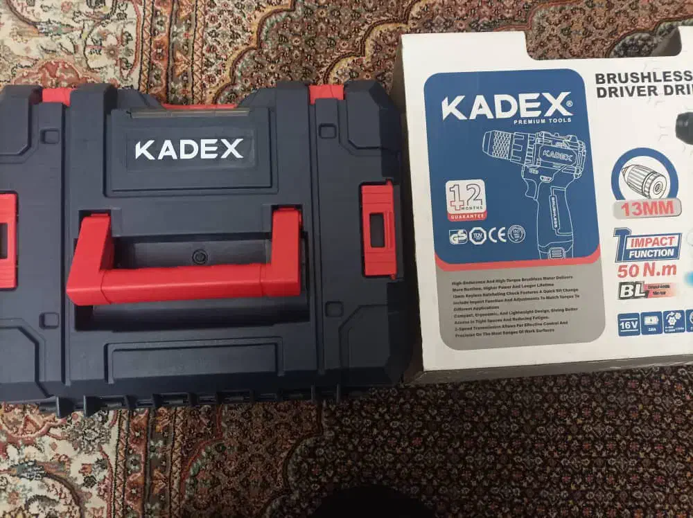 دریل شارژی براشلس ۱۶ ولت گارانتی ۱۲ ماهه|ابزارآلات|ارومیه, |دیوار