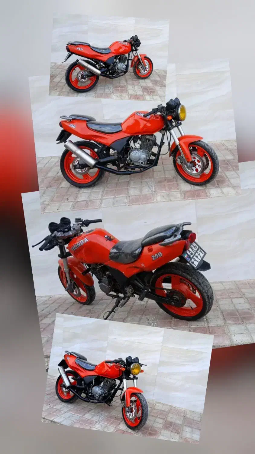 موتور ۲۵۰  مزایده|موتورسیکلت|مرودشت, علی‌آباد‎|دیوار