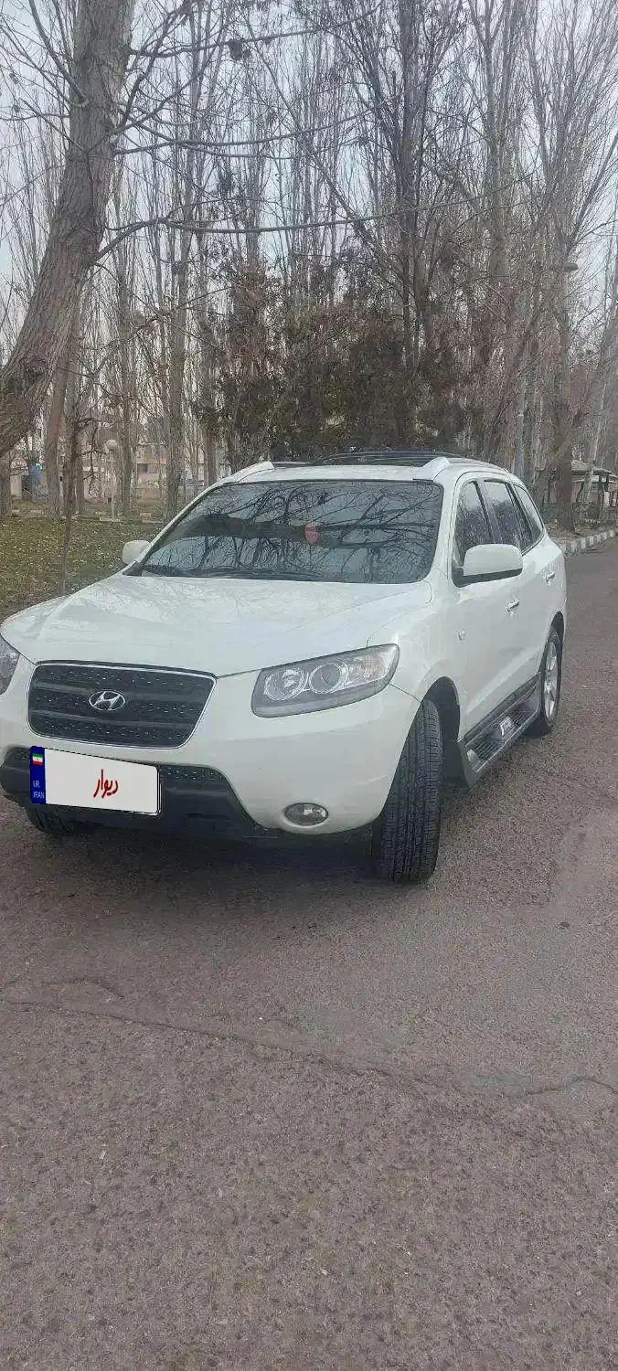 سانتافه مدل ۲۰۰۸ تیپ۲۷۰۰ سفید رنگ|خودرو سواری و وانت|بستان آباد, |دیوار