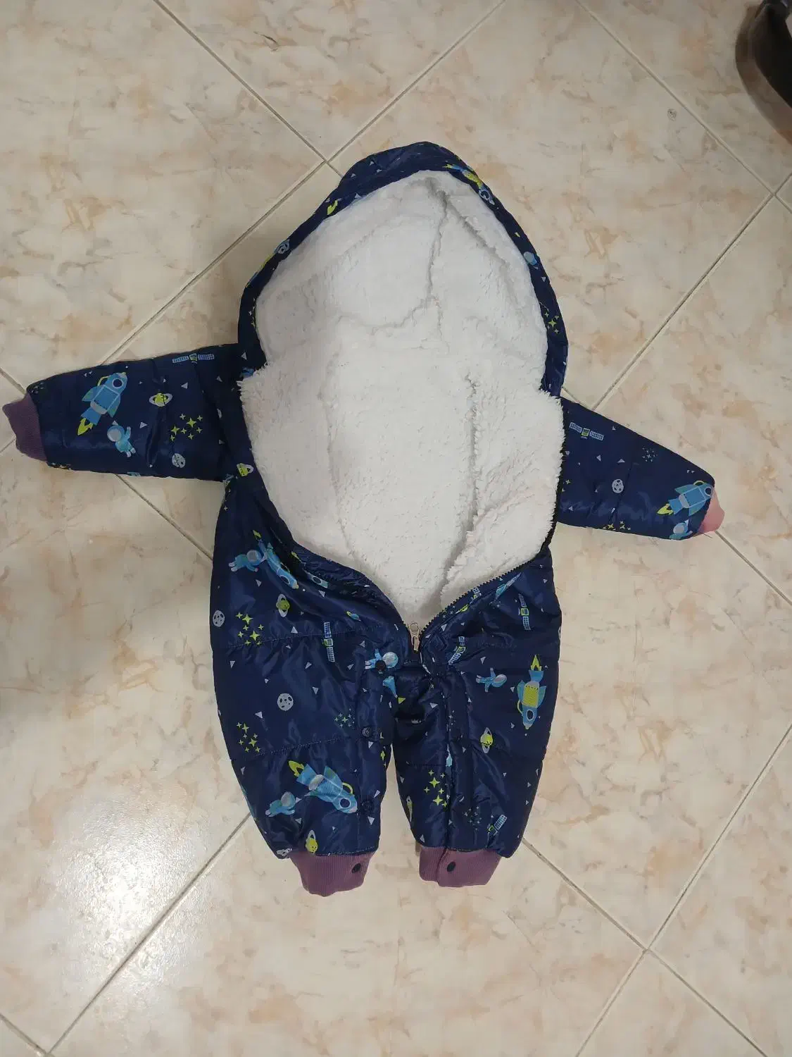 کاپشن سرهمی ضدآب مناسب نوزادی تایک سال|کفش و لباس بچه|تربتحیدریه, نواب صفوی|دیوار