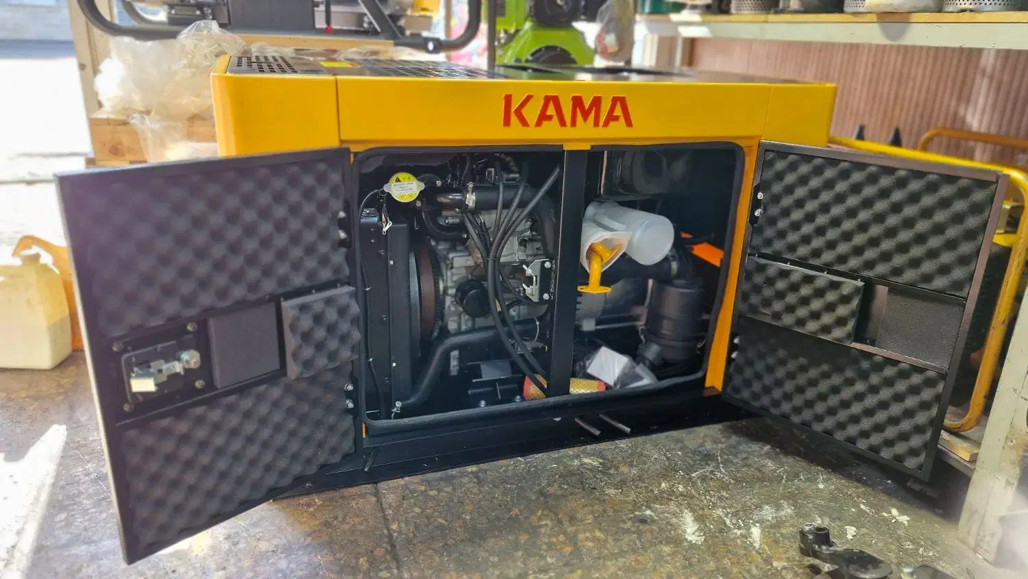 دیزل ژنراتور 10 کیلو وات KAMA موتور برق|ماشینآلات صنعتی|تبریز, |دیوار