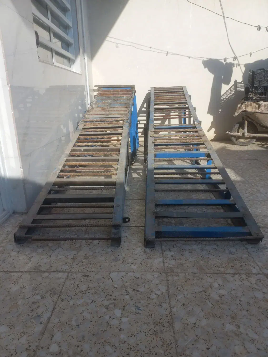 رمپ کشویی آهنی|مصالح و تجهیزات ساختمان|کرمان, |دیوار