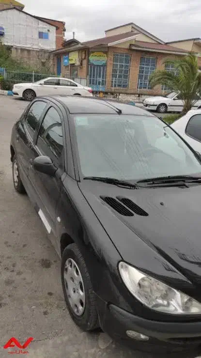 ۲۰۶ مشکی موتور فرانسوی آماده انتقال|خودرو سواری و وانت|قم, پردیسان|دیوار