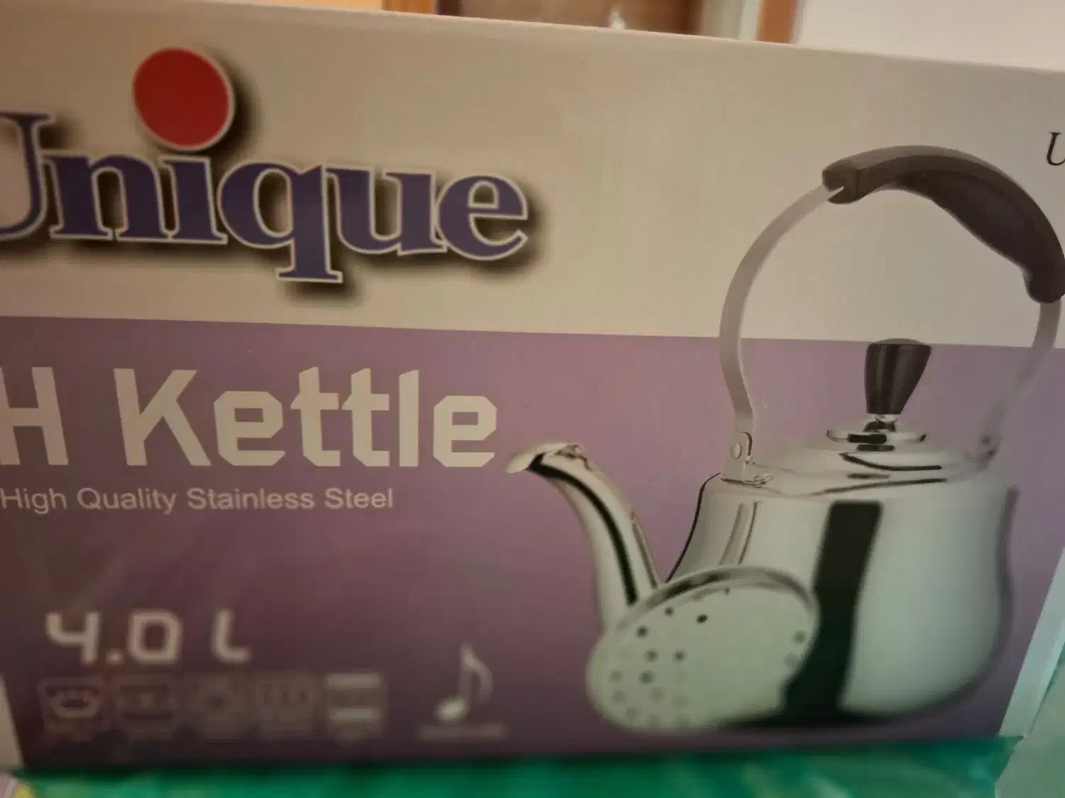 کتری استیل۴ لیتری یونیک نو|قوری، کتری، قهوهساز دستی|تبریز, |دیوار