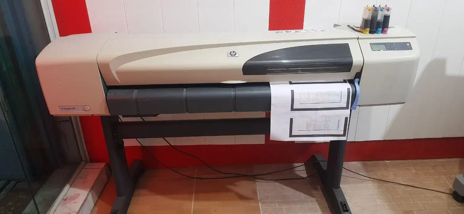 پلاتر hp 510|پرینتر، اسکنر، کپی، فکس|کهنوج, |دیوار
