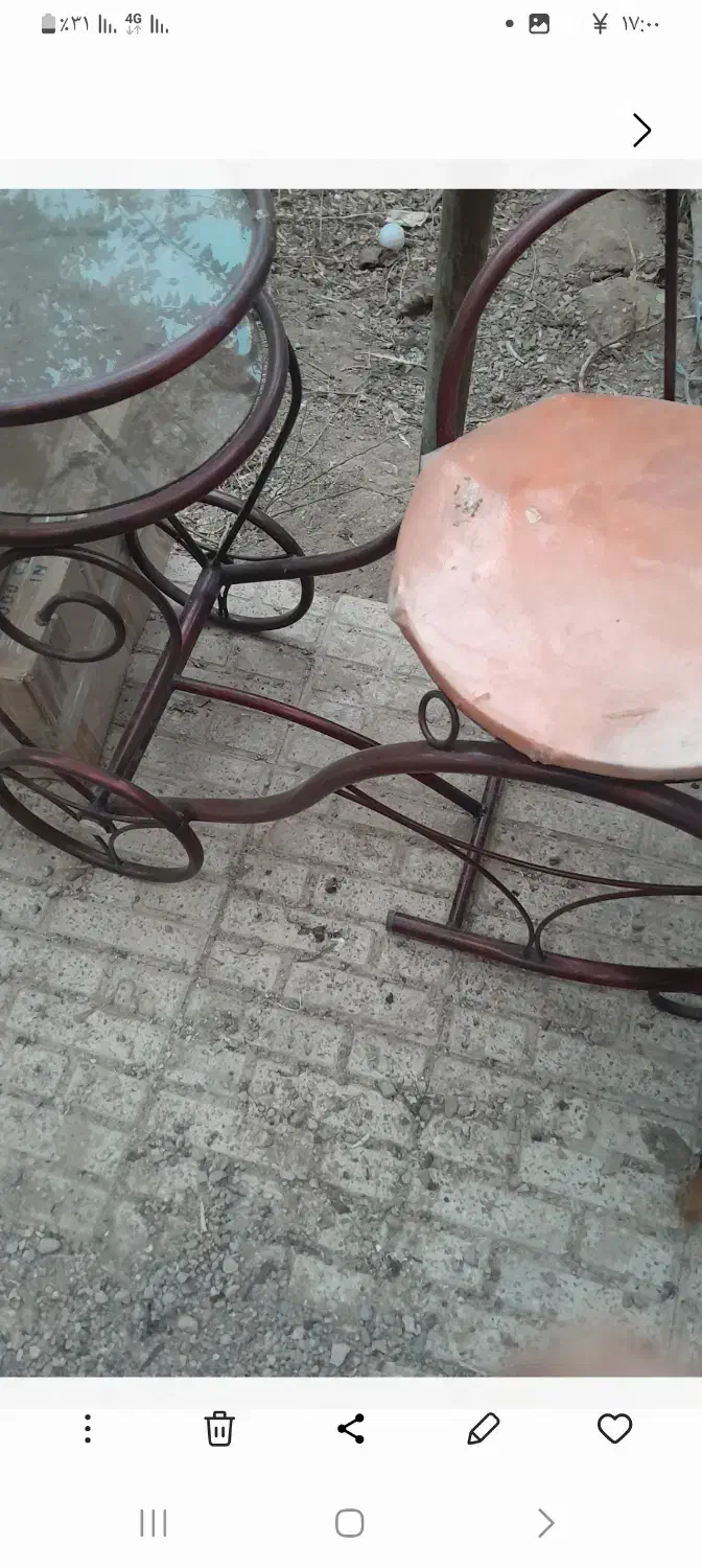 میز تلفن فرفوژه|میز تلفن|تاکستان, |دیوار