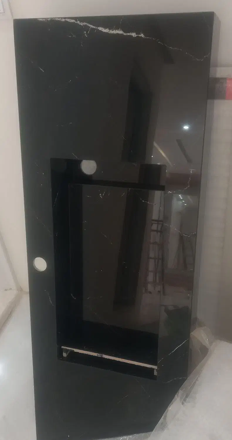 سینک ظرفشویی تک لگن سرامیکی مشکی براق|لوازم سرویس بهداشتی|شیراز, قدوسی شرقی|دیوار