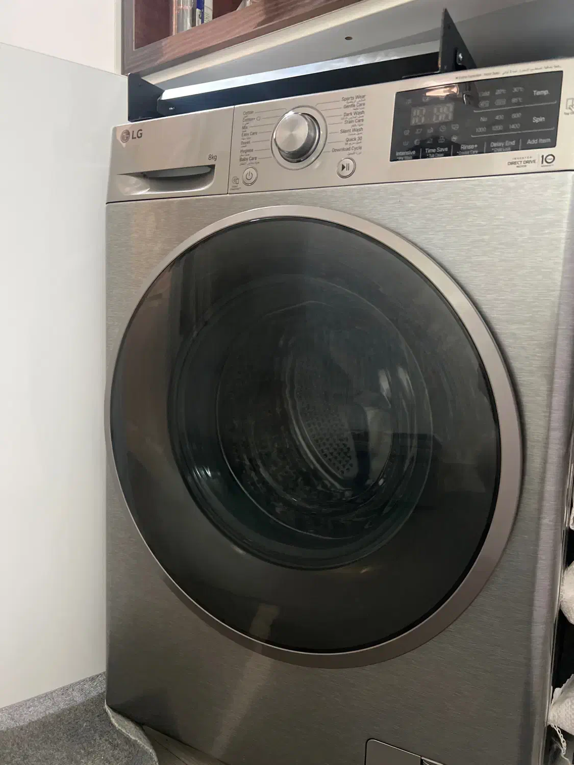 لباسشویی ال جی ۸ کیلویی|ماشین لباسشویی و خشک‌کن لباس|گنبد کاووس, |دیوار