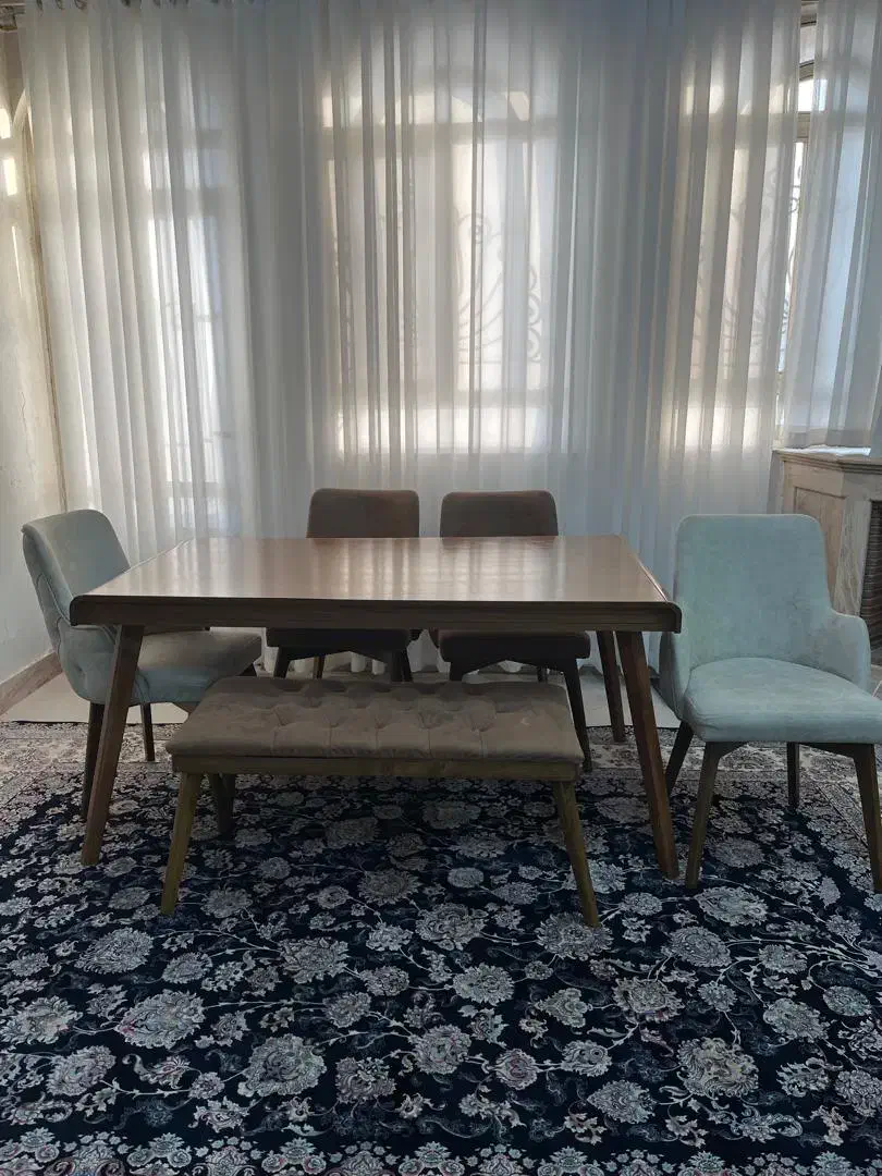نهار خوری ۶ نفره|میز و صندلی غذاخوری|گرمسار, |دیوار