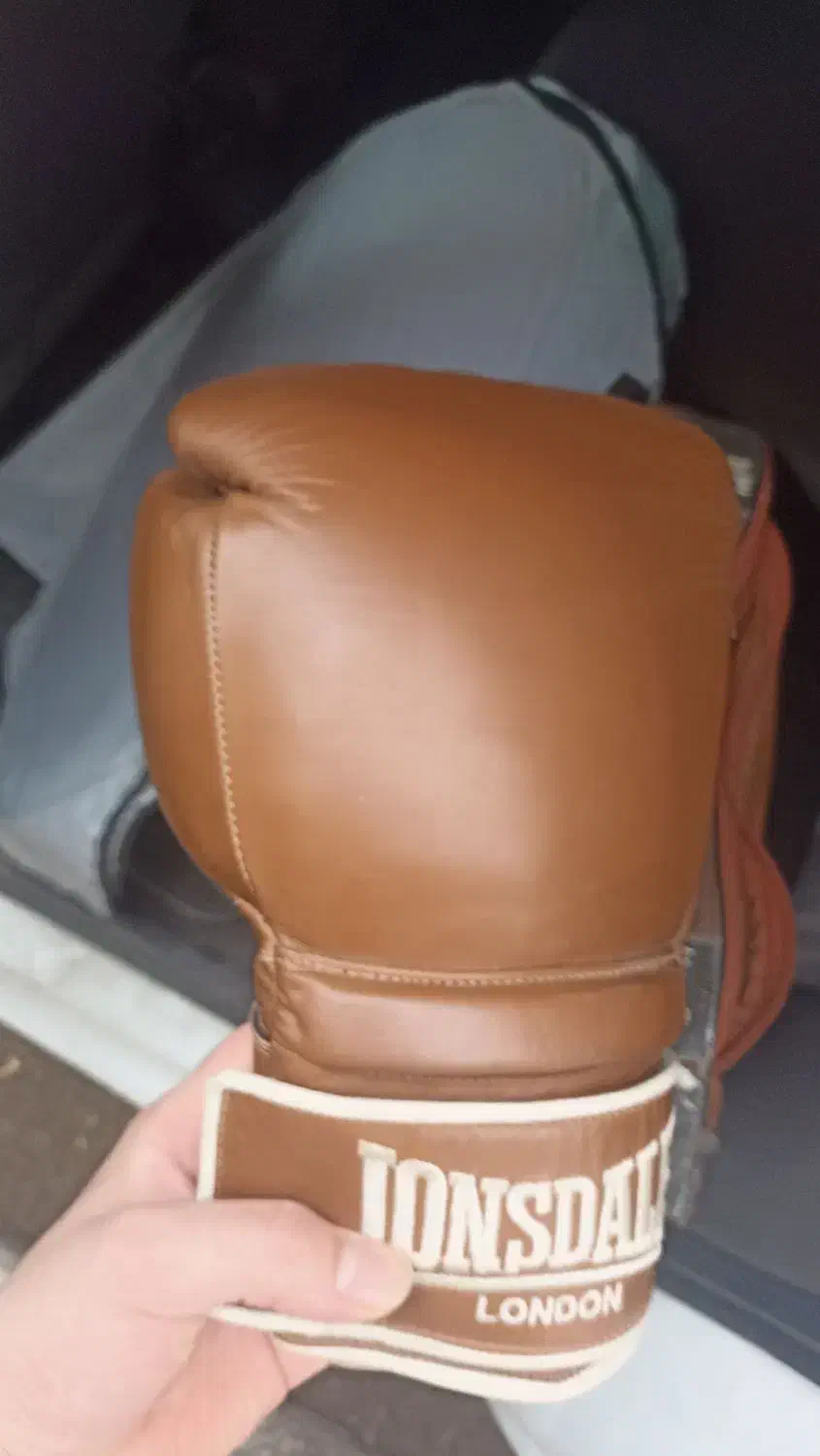 دستکش بوکس چرم اصل لندنی|تجهیزات ورزشی|قم, حنیف نژاد|دیوار