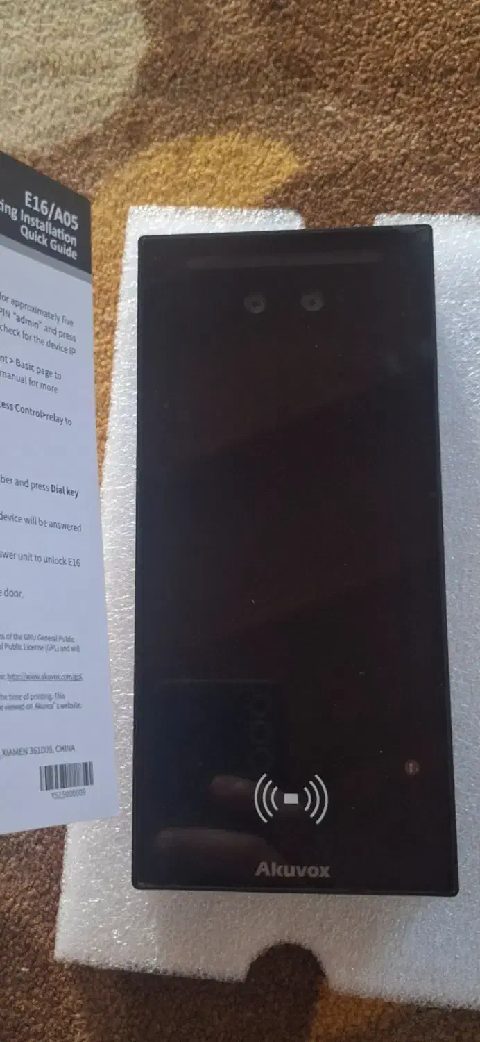 آیفون تصویی هوشمند Akovux مدل E16 برای آسانسور|صوتی و تصویری|کیش, |دیوار