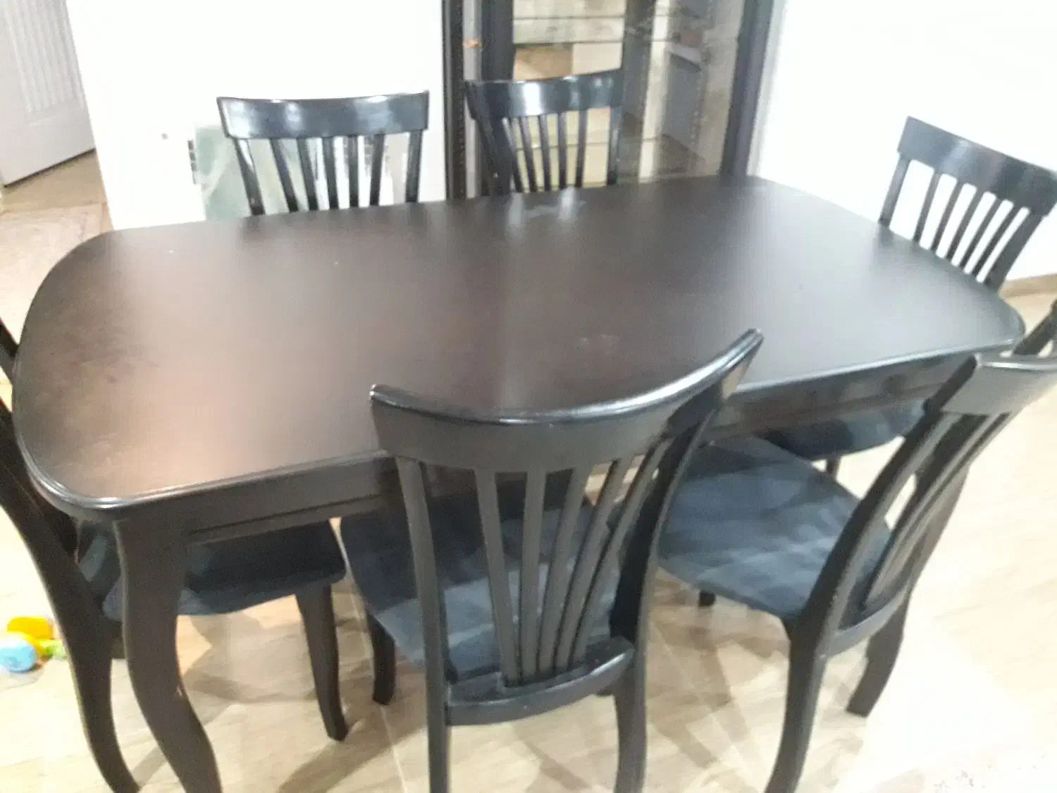 میز ناهار خوری با ۶ عدد صندلی سالم|میز و صندلی غذاخوری|رشت, رودباری|دیوار