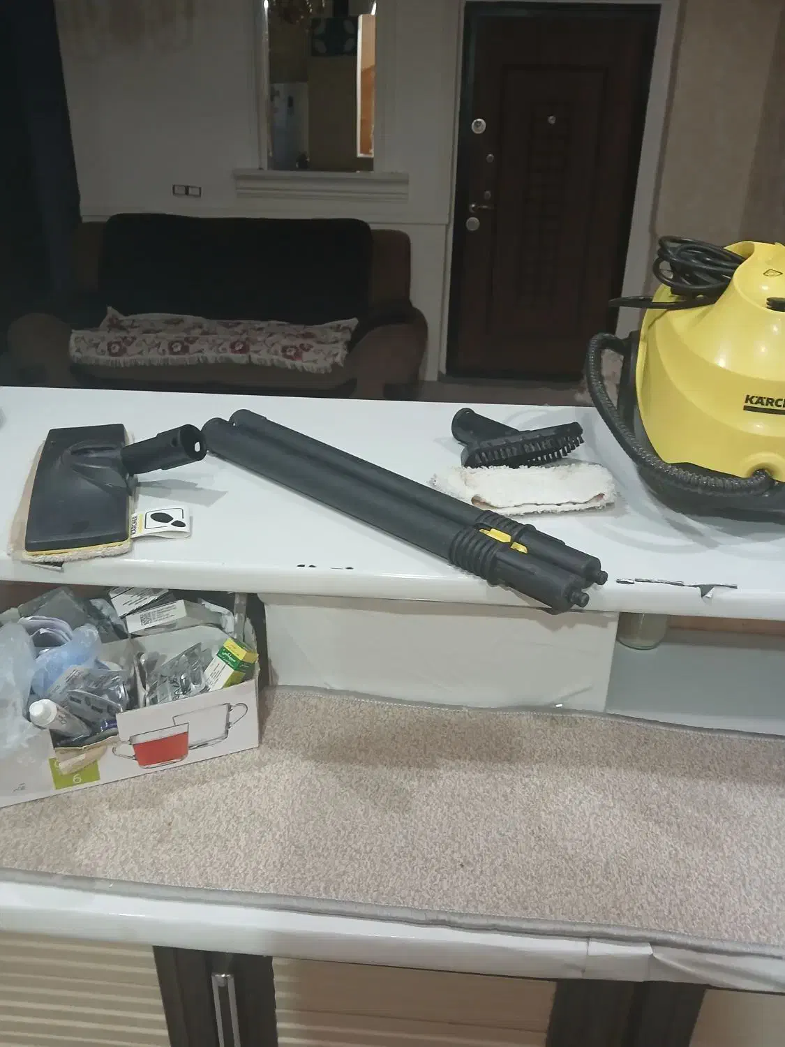 فروش یک دستگاه بخارشوی کارچر SC3ساخت آلمان|لوازم نظافت|یاسوج, |دیوار