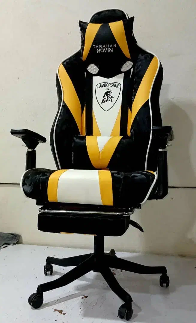 صندلی گیمینگ مدل nilper چریکی جاپایی دار|صندلی و نیمکت|شیراز, عادل آباد|دیوار