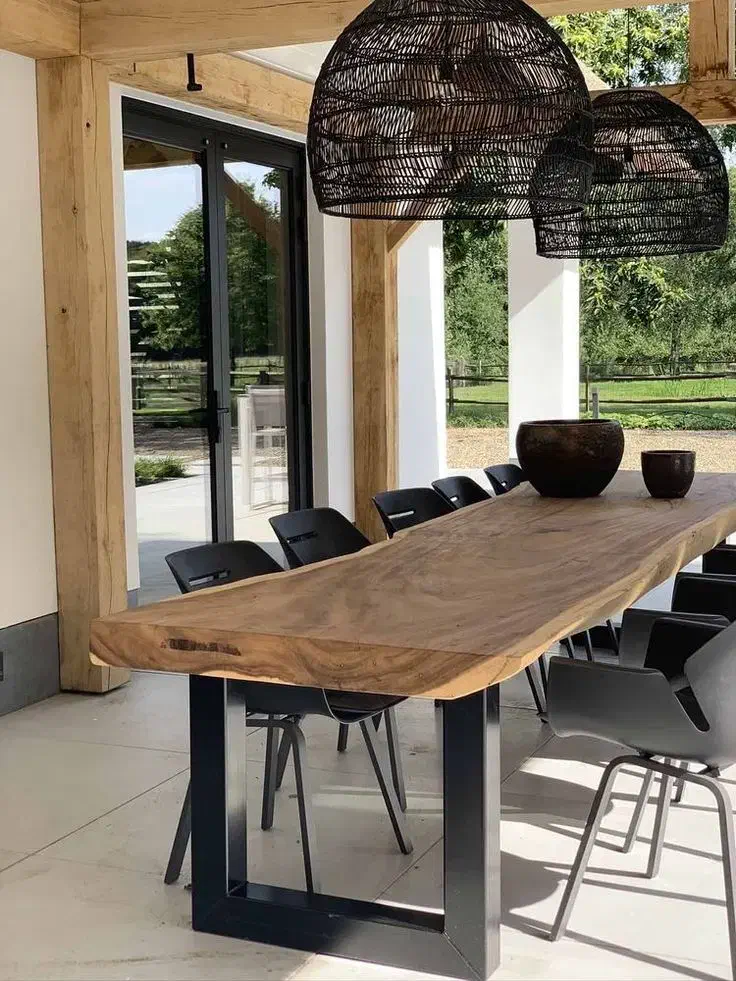 میزروستیک چوب گردو|میز و صندلی غذاخوری|پاکدشت, پاکدشت (مامازند)|دیوار