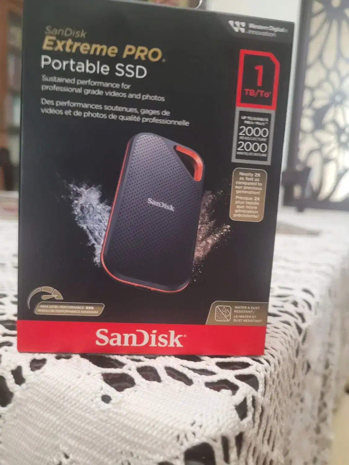 هارد اکسترنالSSD SanDisk 1TB|قطعات و لوازم جانبی رایانه|تهران, سعادتآباد|دیوار
