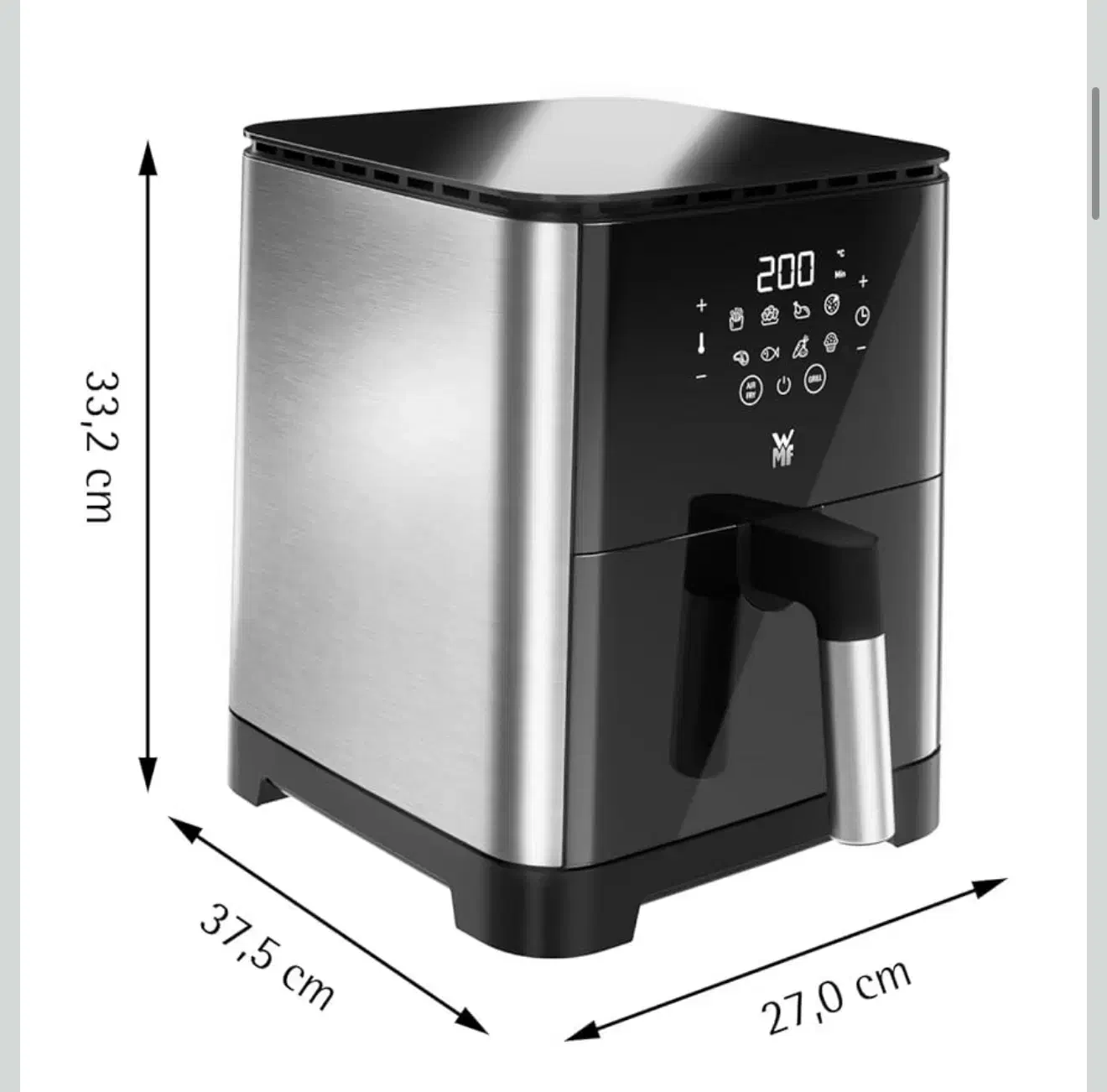 سرخ‌کن بدون روغن WMF Air Fryer 4 لیتری ساخت آلمان|اجاق گاز و لوازم برقی پخت‌وپز|تهران, بوستان سرخه حصار|دیوار