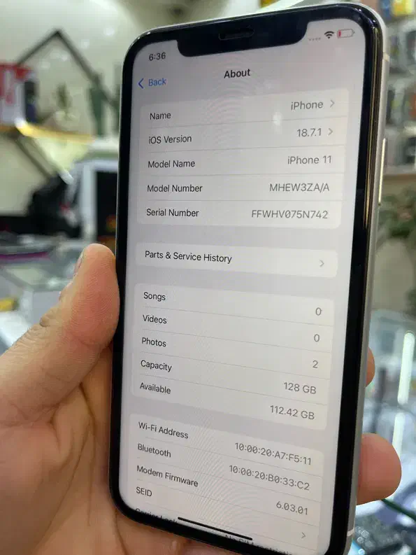 آیفون iphone 11 128 zaa|موبایل|مشهد, استاد یوسفی (شهرک غرب)|دیوار