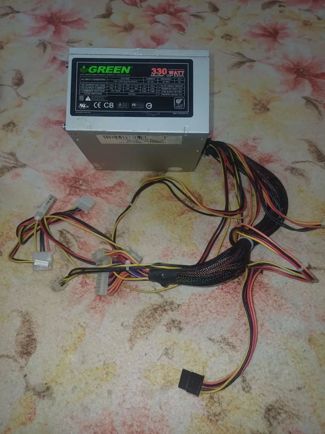 پاور 330 وات گرین|قطعات و لوازم جانبی رایانه|سعدآباد, |دیوار