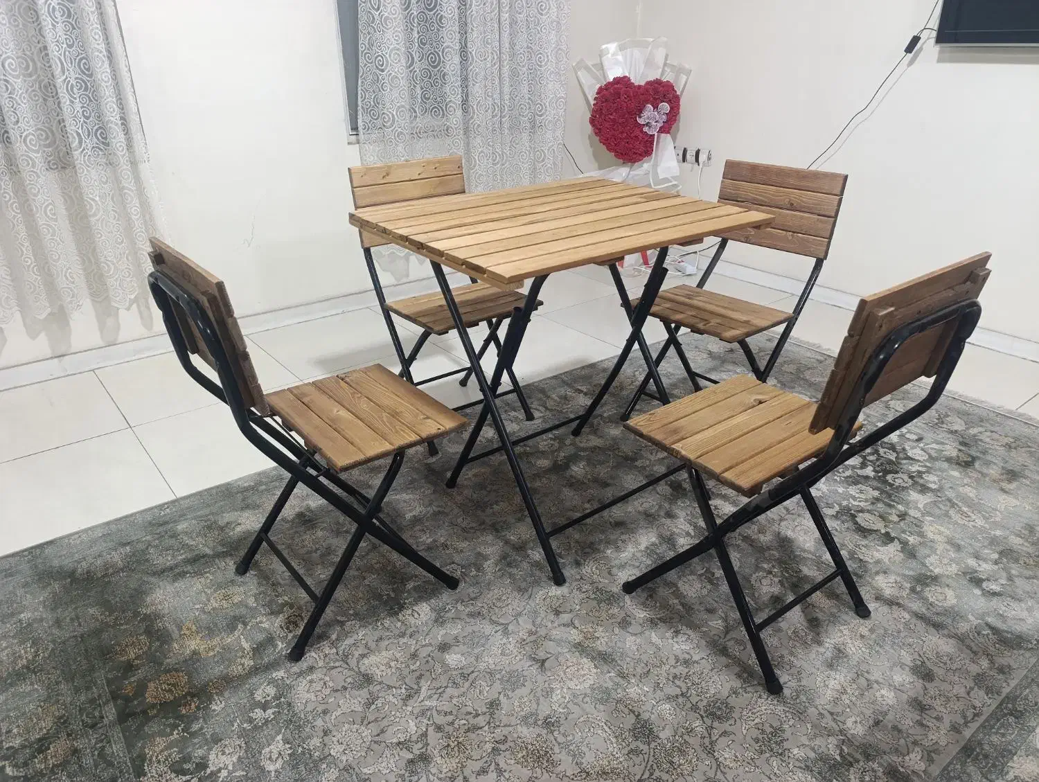 میزو صندلی تاشو روسی|میز و صندلی غذاخوری|ری, سیزده آبان|دیوار