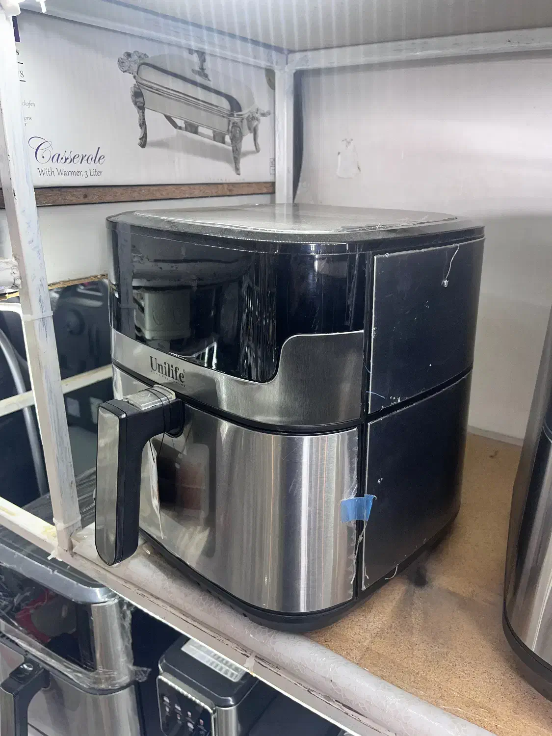 سرخکن یونی لایف تمام استیل به قیمت عمده|اجاق گاز و لوازم برقی پخت‌وپز|اردبیل, |دیوار