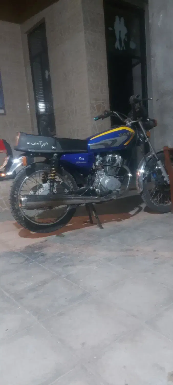 موتورسیکلیت ۲۰۰مدل ۹۵ کویر|موتورسیکلت|داراب, |دیوار