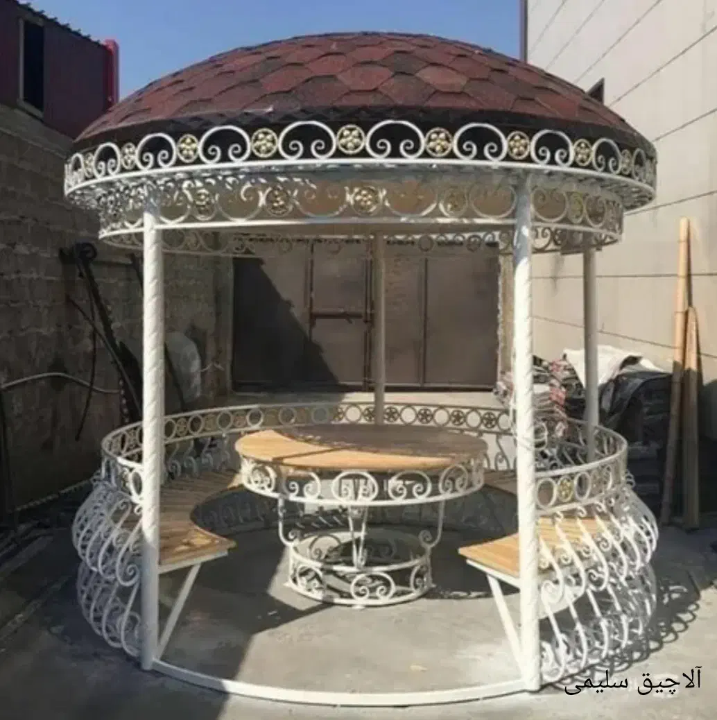 آلاچیق شیشه ای .فلزی.چوبی.|خدمات پیشه و مهارت|اردبیل, |دیوار