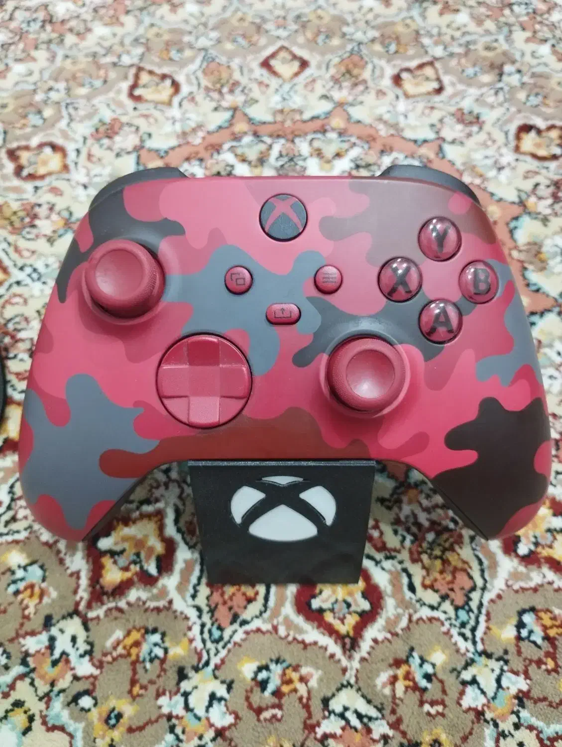 دسته ایکس باکس به همراه باتری قابل شارژ|کنسول، بازی ویدئویی و آنلاین|قائم‌شهر, |دیوار