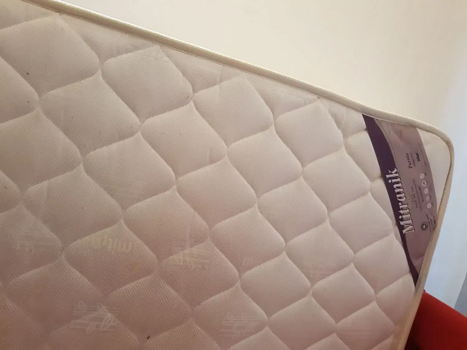 تشک فنری پرنیا ۲۰۰در ۱۲۰ تمیز|تشک تختخواب|لاهیجان, گلستان|دیوار