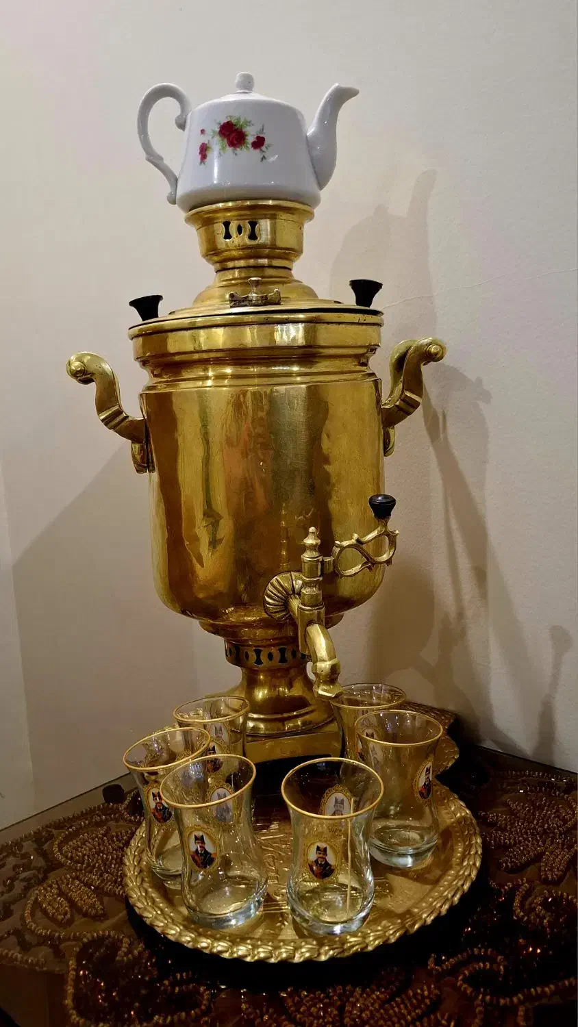 سماور قدیمی|کلکسیون اشیاء عتیقه|تهران, شهرک خرازی|دیوار