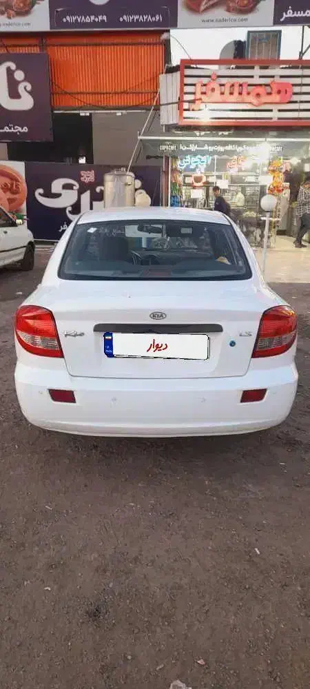 ریو مدل ۸۷ بی رنگ|خودرو سواری و وانت|رشت, استقامت ۱|دیوار