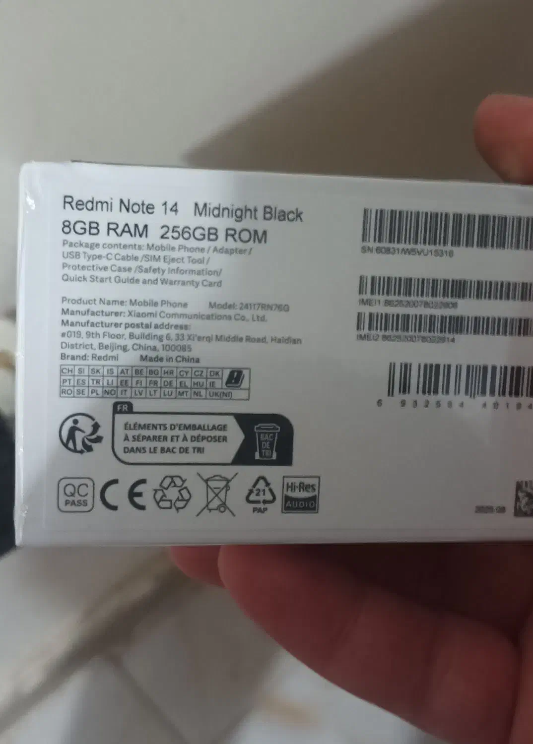 ردمی نوت ۱۴ معمولی|موبایل|ماهدشت, |دیوار