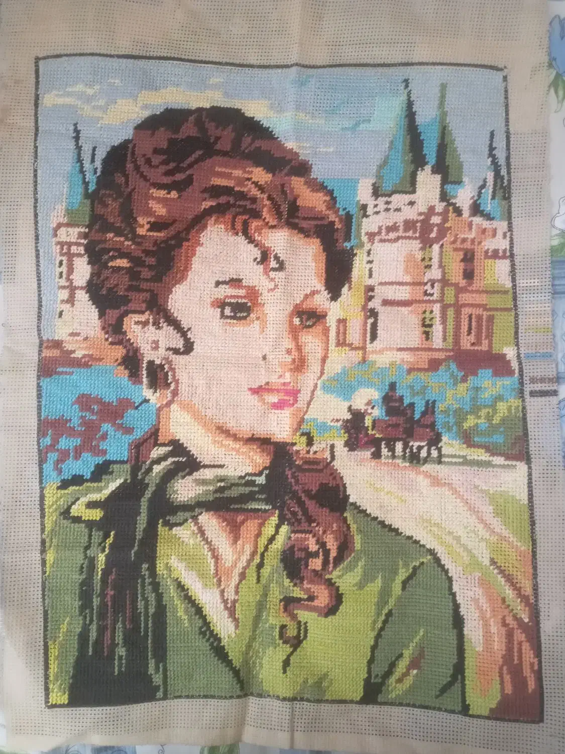 کوبان|تابلو فرش|مراغه, |دیوار