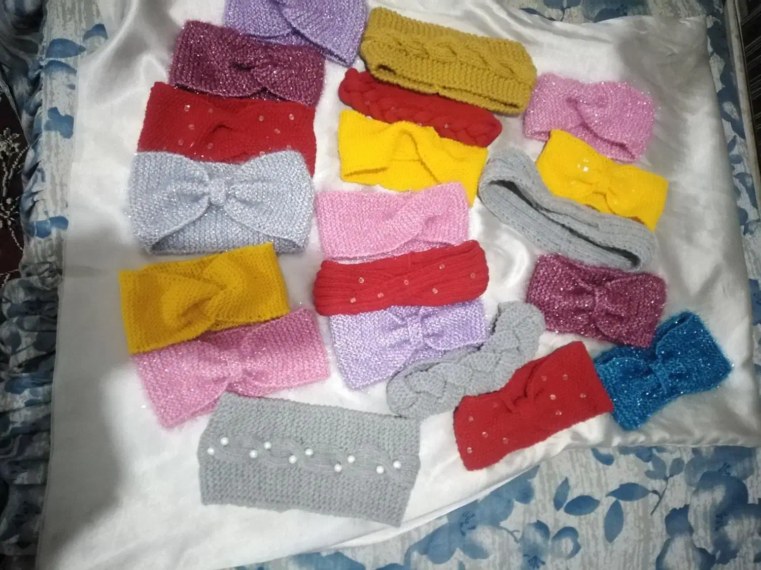 هدبند های ماه بافت (پاییزه وزمستانه)|زیورآلات و اکسسوری|رشت, توشیبا|دیوار