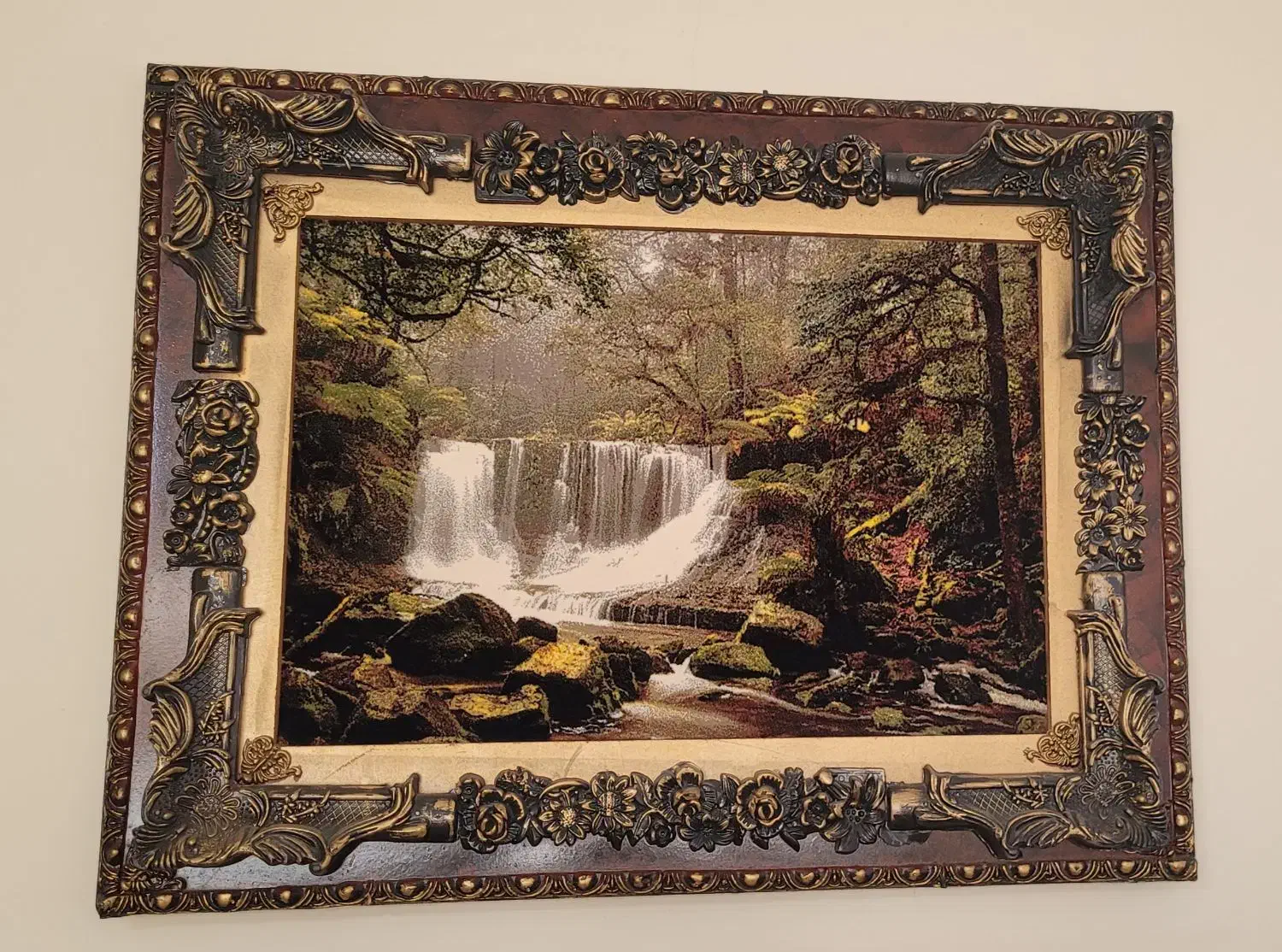 تابلو منظره ماشینی|تابلو فرش|ارومیه, |دیوار