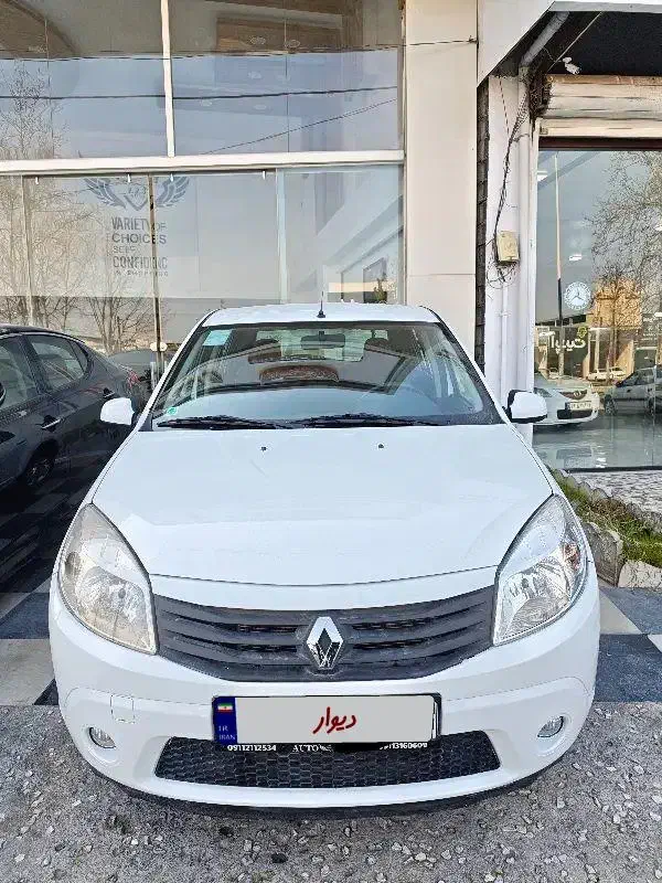 ساندرو مدل ۱۳۹۶ بدون رنگ|خودرو سواری و وانت|امیرکلا, |دیوار