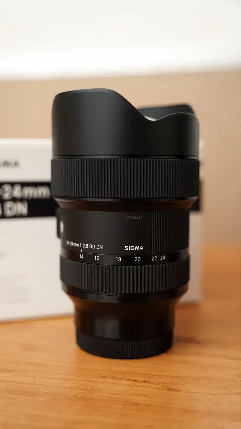 لنز سیگما sigma 14-24 dg dn|دوربین عکاسی و فیلم‌برداری|تهران, امام حسین|دیوار