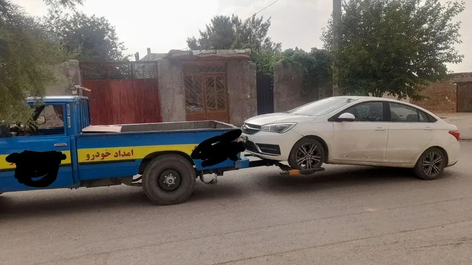 یدک کش نیسان امداد خودرو جرثقیل شبانه روزی ۲۴ ساعت|خدمات حمل و نقل|نورآباد, |دیوار