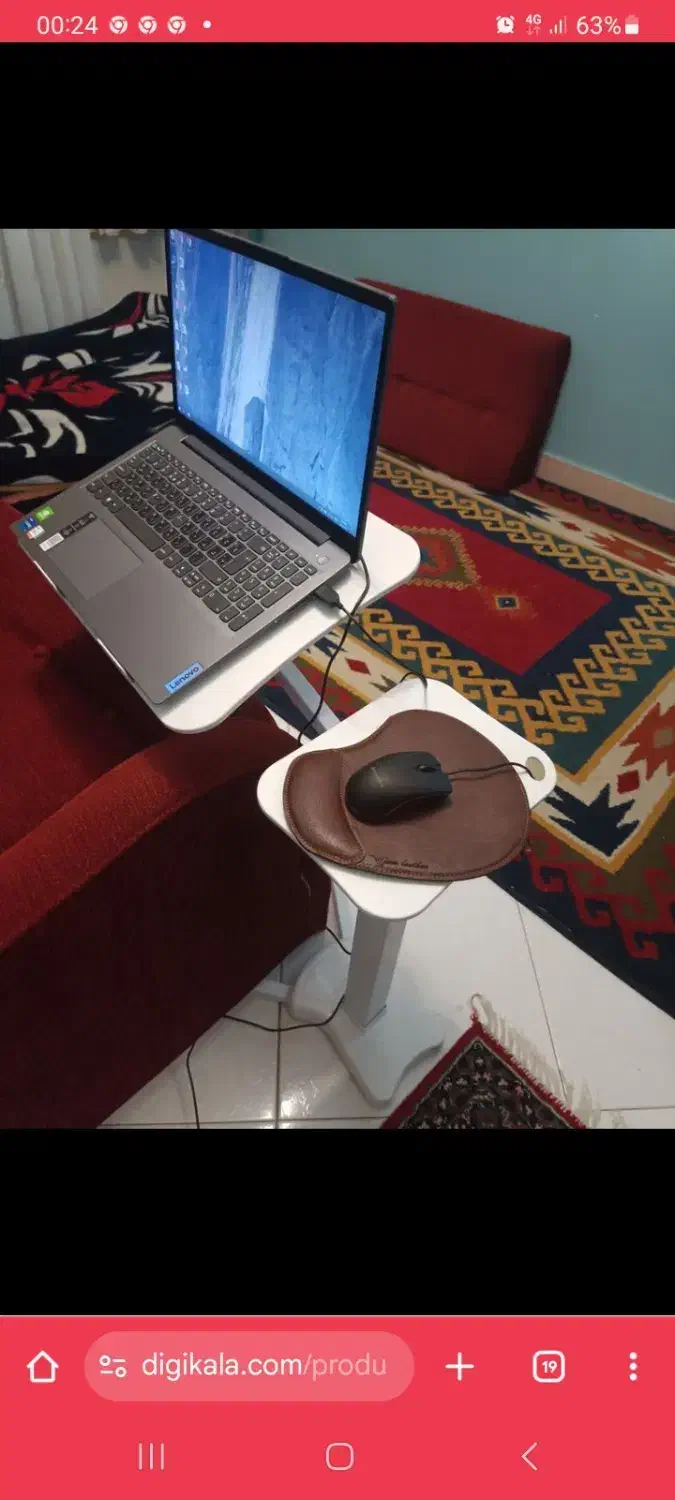 پایه لب تاپ- میز|میز تحریر و کامپیوتر|کیش, |دیوار