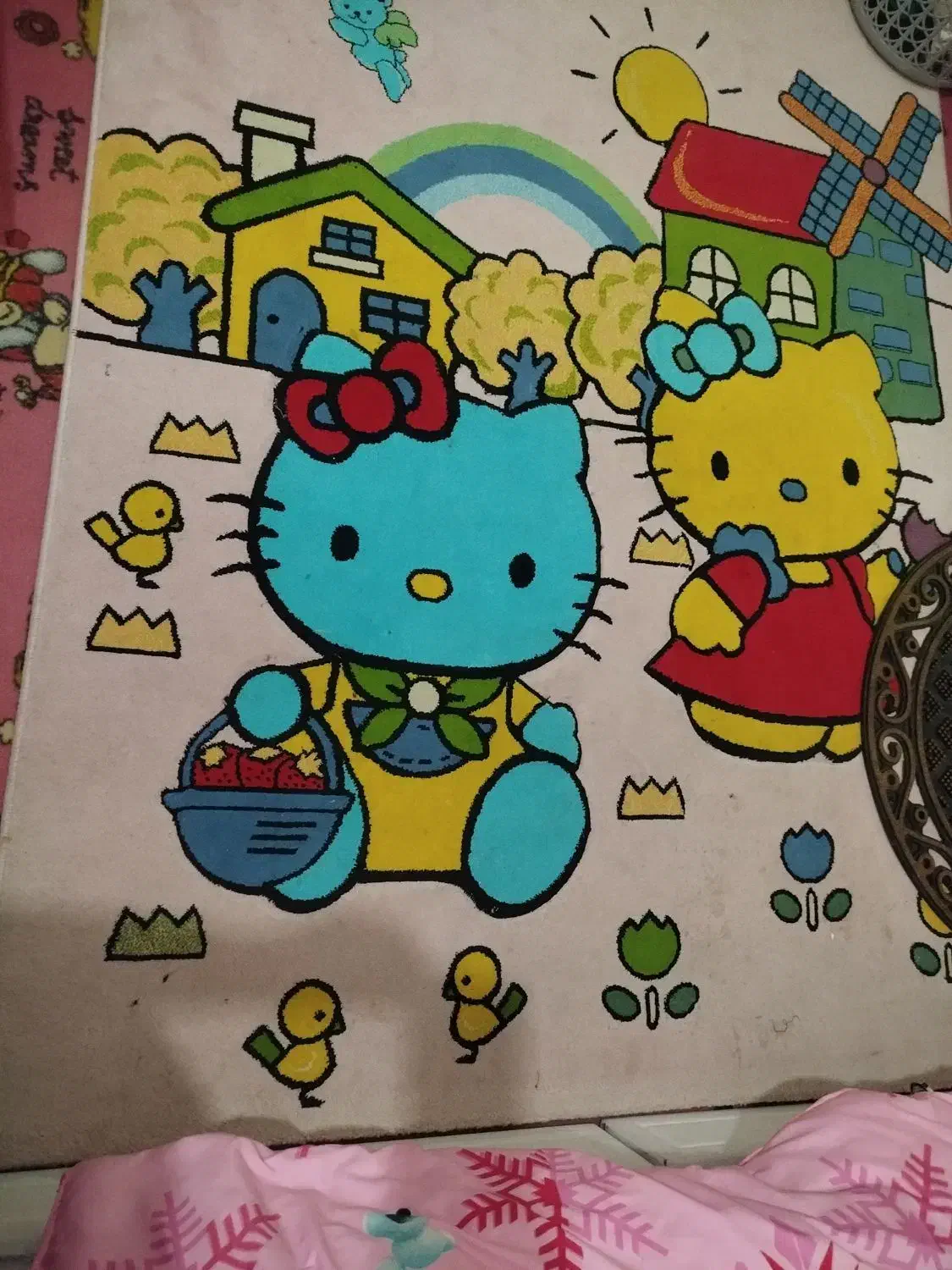 فرش اتاق کیتی 4متری|فرش|قرچک, مهدیه|دیوار