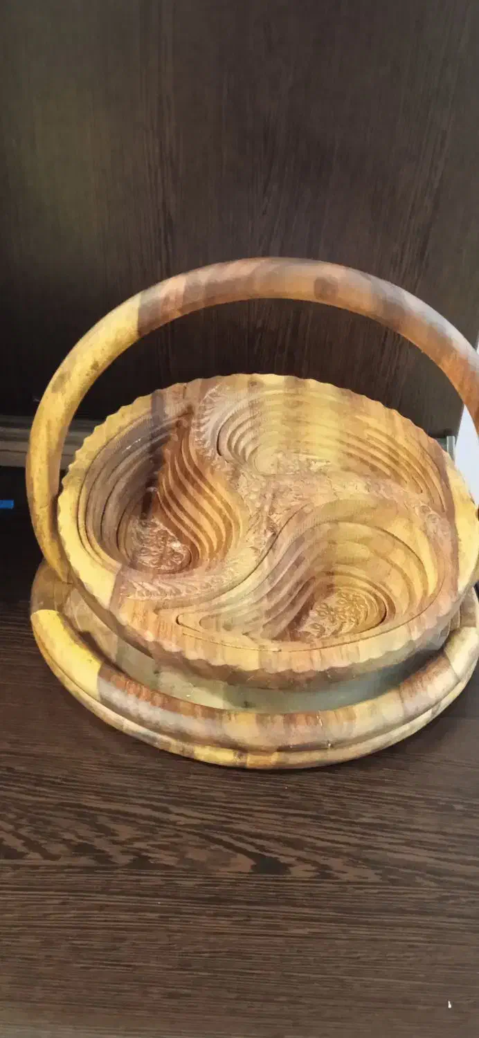 اردور خوری چوب گردو|صنایع دستی و سایر لوازم تزئینی|شاهین‌شهر, شهرک گلدیس|دیوار