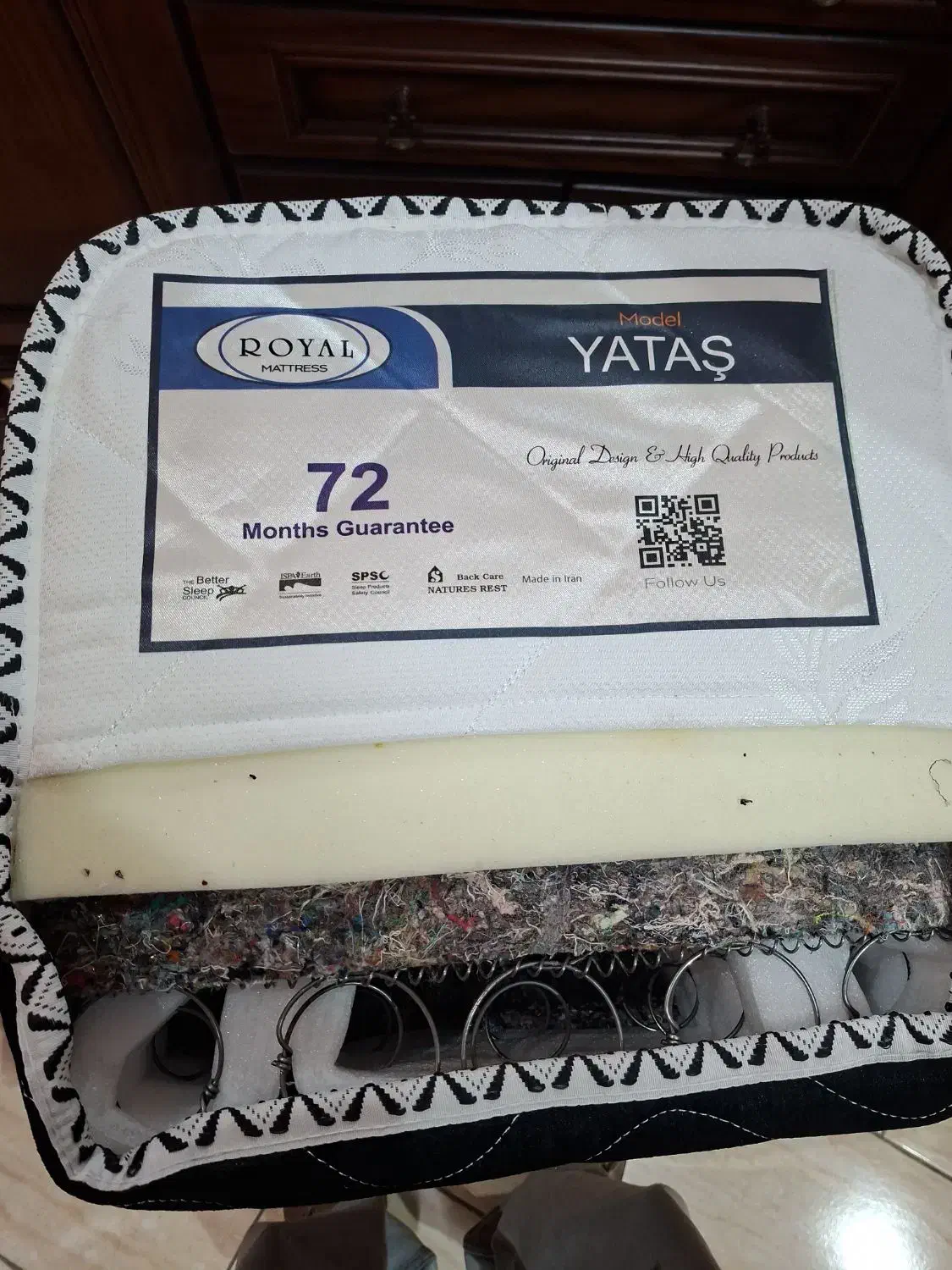 تشک|تشک تختخواب|سمنان, |دیوار