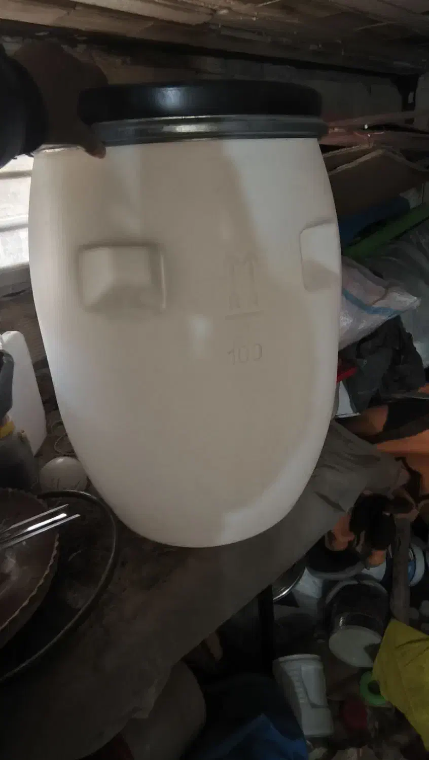 دبه 100لیتری|ظروف نگهدارنده، پلاستیکی، یکبارمصرف|مشکیندشت, |دیوار