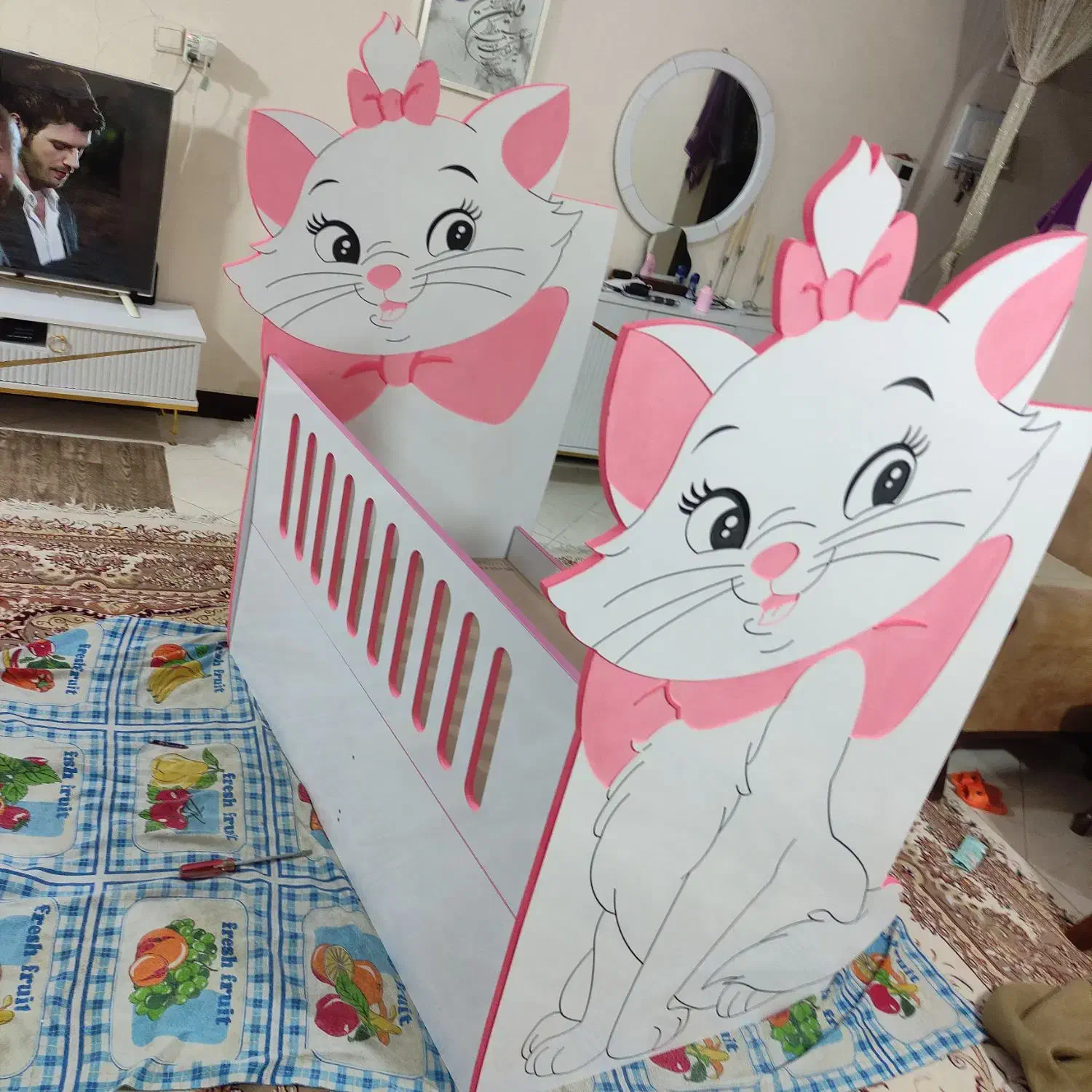 تخت خواب کودک|تخت و صندلی بچه|بندر ماهشهر, |دیوار