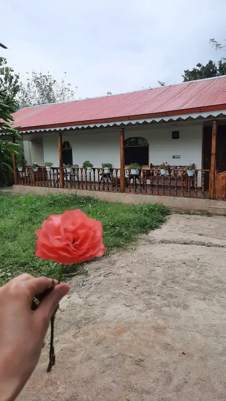 کلبه سنتی نغمه|اجارهٔ کوتاهمدت ویلا و باغ|صومعهسرا, |دیوار